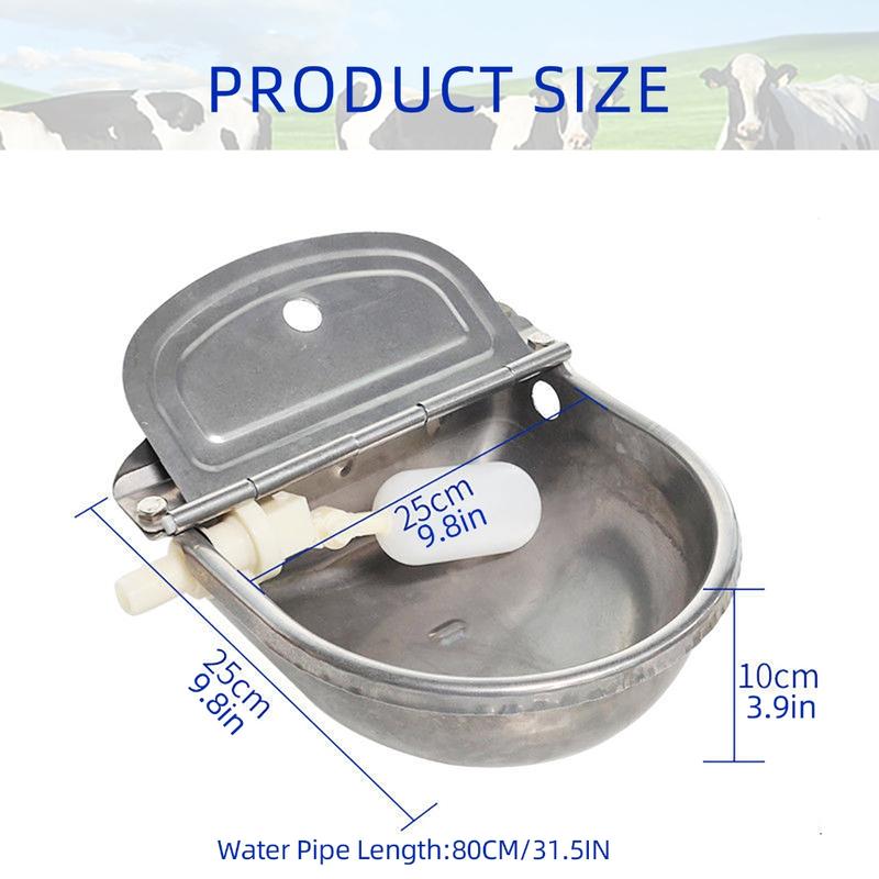 Product Introduction of Yica  Convenient Automatic Waterer Horse Water Feeders Goat Sheep Waterer Drain Valves for Cattle, Horses, and Goat 0