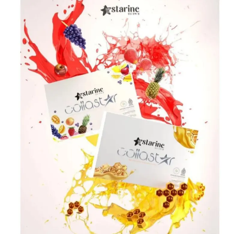 COLLASTAR ISI 15 PCS | COLAGEN VIRAL KOREA | COLAGEN EXCTRACT SAFRON, SARANG BURUNG WALET, SALMON 0