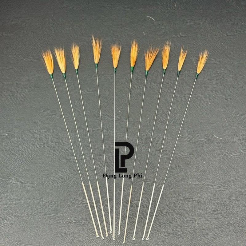 Cây ngoáy tai lông ngỗng cao cấp cán inox loại vip