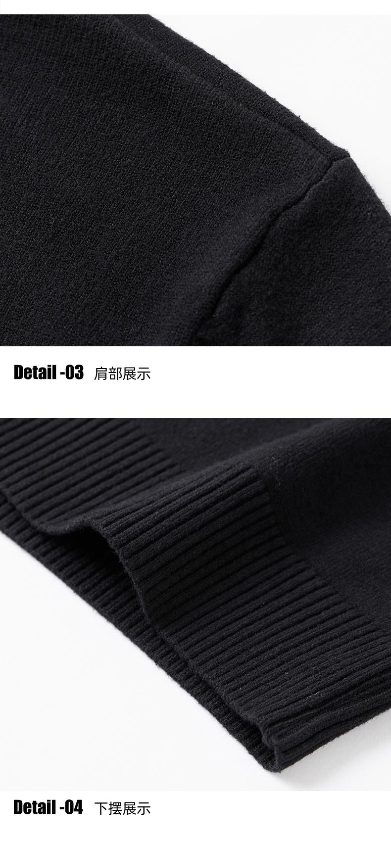 Product Introduction of Men's Sweater [Machine Washable] Mock Neck Sweater Men's Autumn and Winter Thickened Thermal Slim Fit Knitted Bottoming Shirt Men's Solid Color Sweater Cotton Knitwear Men's Sweater Menswear Tops Lingerie Longsleeve 20