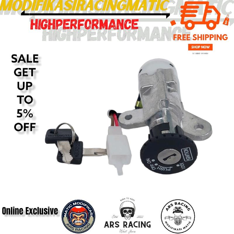 Kunci Kontak Vega r new - Jupiter z Only (Hanya Depan ) Kualitas Terbaik Accessories Motor Motorcycle 1