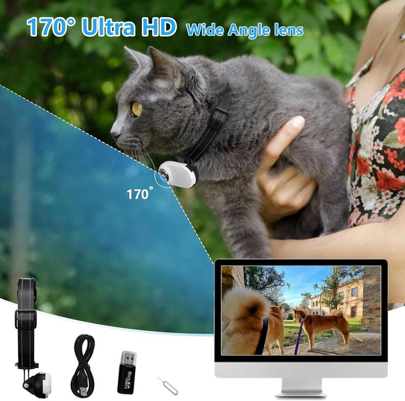 Product Introduction of Pet Supplies Cat and Dog Collar Cameras Outdoor Sports Cameras 14
