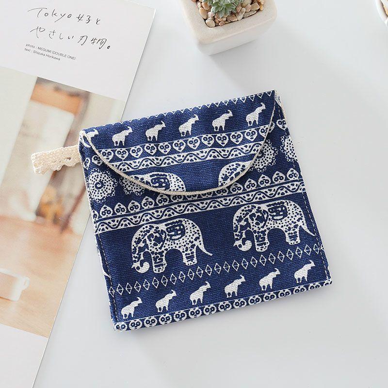 Túi lưu trữ Băng Vệ Sinh Túi Băng Vệ Sinh Cầm Tay cho phụ nữ, túi gấp, lưu trữ Băng Vệ Sinh, khăn M, túi hàng tháng 8