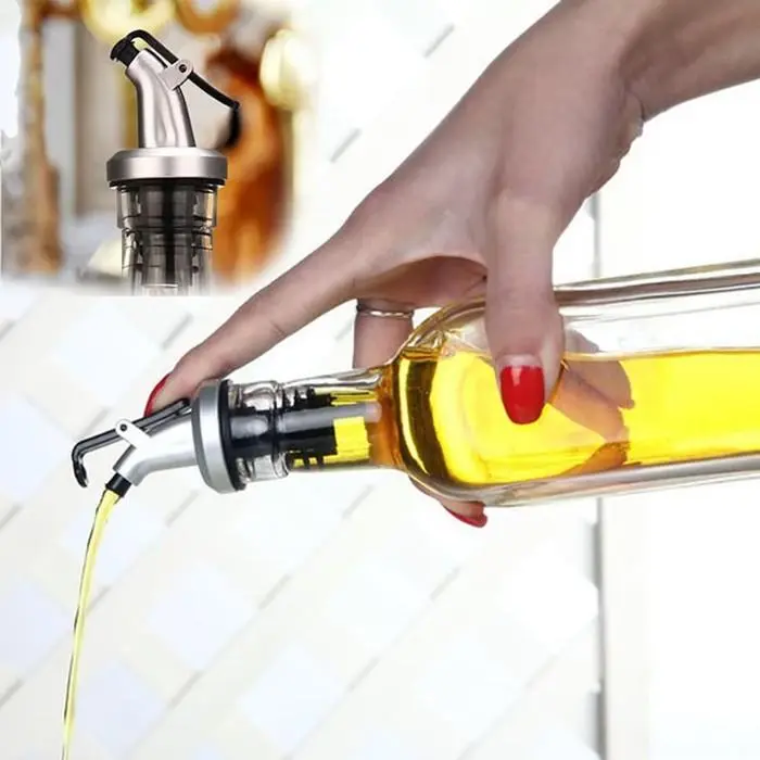 PROMO JAYA  YUK Wine Pourer Bottle Cap Penutup Botol Minyak Kecap Wijen Penuang Minuman Oil Olive Zaitun Kitchen Set Tutup Dispenser FLASH SALE Selamat Berbelanja