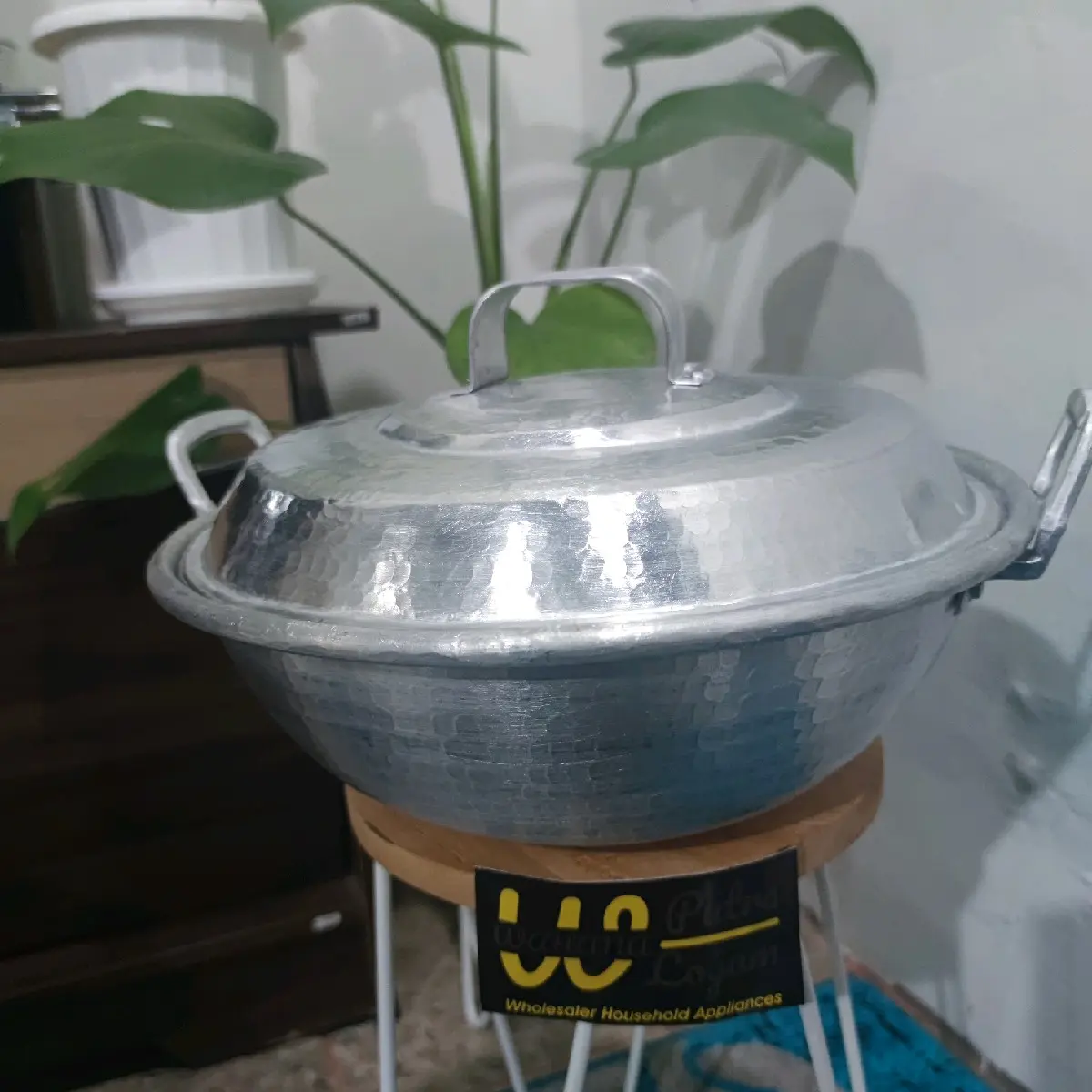 wajan tutup cekung citel 30 cm alumunium tempa tebal anti karat anti lengket Alat Dapur Kitchenware