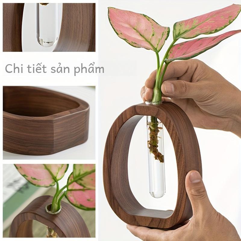 Product Introduction of Bình Hoa Mini, Màu Óc Chó, Hộp Đựng Nước Thủy Tinh Độc Đáo, Để Cắm Hoa Sáng Tạo, Trang Trí Nhà Cửa Mùa Xuân Và Mùa Hè, Thêm Sự Quyến Rũ Mộc Mạc Cho Không Gian Của Bạn, Hoàn Hảo Cho Các Lễ Kỷ Niệm Ngày Thánh Patrick Và Phục Sinh, 1 Cái Decor 6