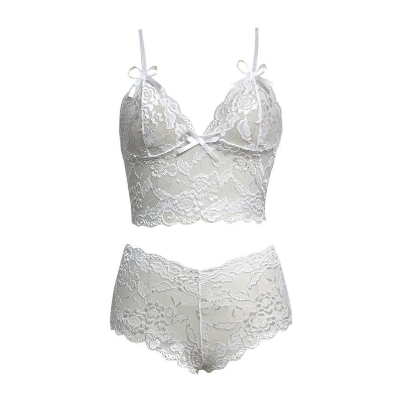 Product Introduction of Lace Strap Adjustable Lingerie Set Women Lady Womenswear Comfort 4