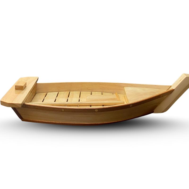 Khay thuyền gỗ OGY trưng bày hải sản, sushi, đồ ăn nhẹ 1
