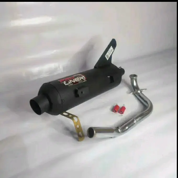 knalpot tusukigi racing pro LINER model standar mio mio sporty mio soul mio m3 beat karbu Pas Motor 2