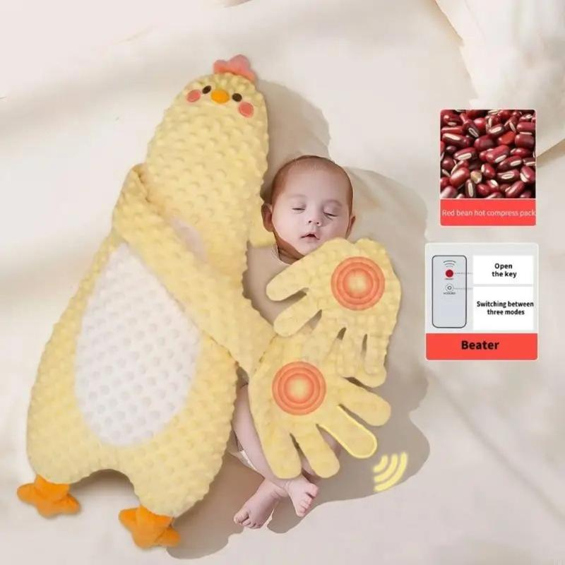 Product Introduction of New Electric Baby Sleeping Palm Washable Soft Velvet Baby Sleeping Patting Doll Cartoon with Remote Control Baby Hand Pillow Newborns 20