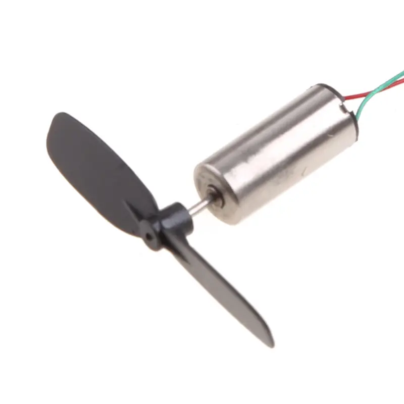 Động cơ không lõi + Cánh quạt, 1 bộ, 3.7V, 48000RPM, dành cho máy bay RC và đồ chơi trực thăng 6