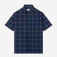 Gambar TENUE Kemeja Linen Lengan Pendek - Blue Red Line - Homebody - L dari Tenue de Attire Kota Administrasi Jakarta Selatan 3 Tokopedia