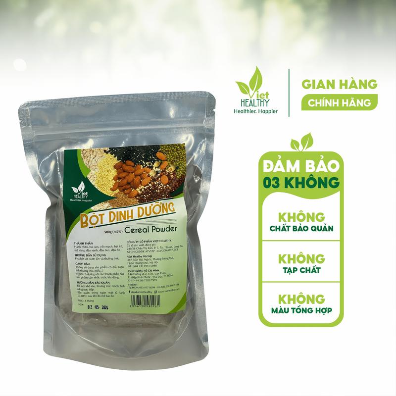 Bột Dinh Dưỡng - Viet Healthy 500g - Ăn Vặt Gia Vị