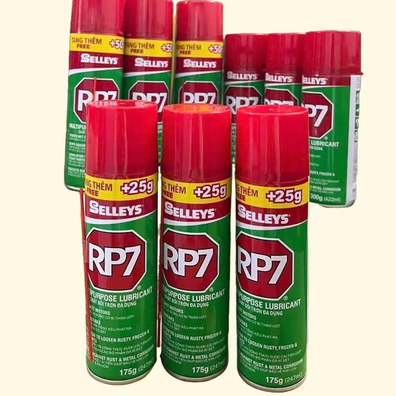  Chai xịt chống rỉ sét GP7 loại chai 150g 175g,300g 350g tẩy bay rỉ sét trong 1 lần xịt 