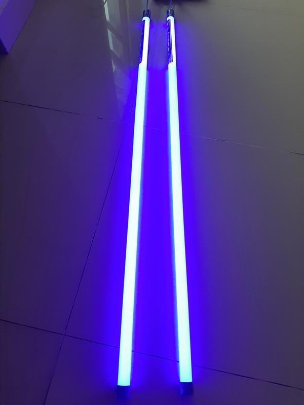 Đèn Led Tuýp Nhựa Xanh Dương 60cm - 1m2 T8 Trang Trí Sẵn Dây Nguồn đặt mua từ 2 sp