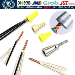 Mata Bor Wire Twisting / Twister Penggulung Penyambung Kabel / Alat Pemutar kabel / Alat Twisting Kabel / Mata Bor Penyambung Kabel Listrik Twisting Tool