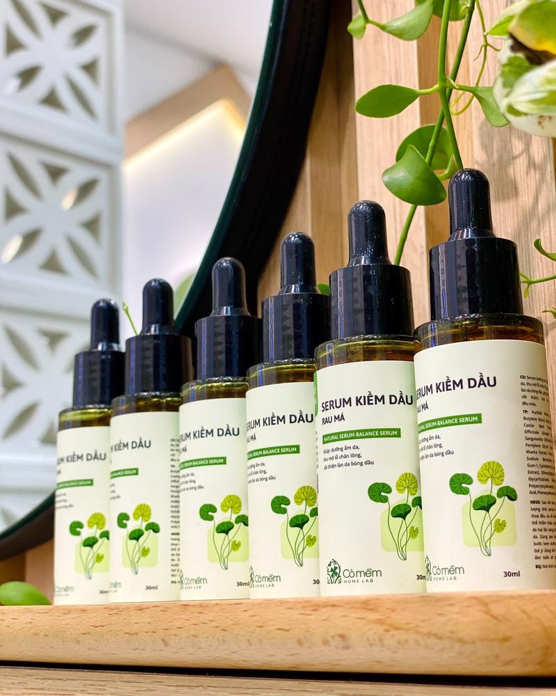 Product Introduction of Serum Kiềm Dầu Rau Má Dưỡng Âm Giúp Thu Mờ Lỗ Chân Lông Làm Đẹp Da Chăm Sóc Da Cỏ Mềm 30ml 8