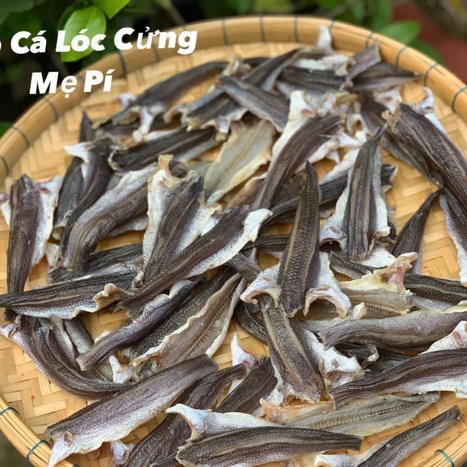 500gr Khô Cá Lóc Cửng 2 Nắng Vị Vừa