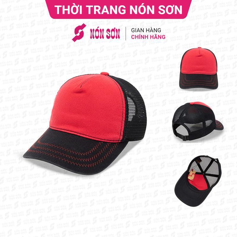 ƯU ĐÃI - Mũ kết lưỡi trai nam nữ thời trang NÓN SƠN MC026-ĐO1P