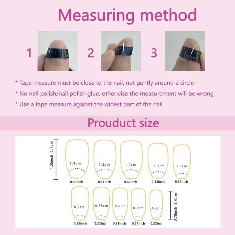 Marble Pattern Fake Nails with Nail File & Sticker, 24pcs French Style False Nails for Women & Girls DIY Nail Art, Manicure Accessories 1