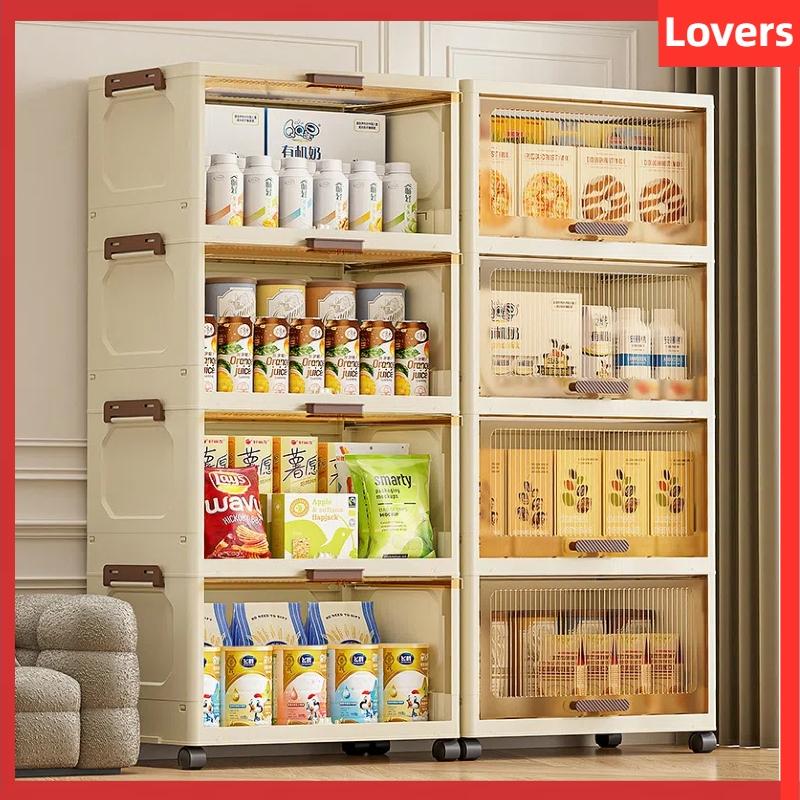 【Tủ nhựa gấp】40-70cm Thể Xếp hộp đựng quần áo Trong suốt đựng đồ tủ nhựa không cần lắp đặt Tủ Đựng Đồ 1