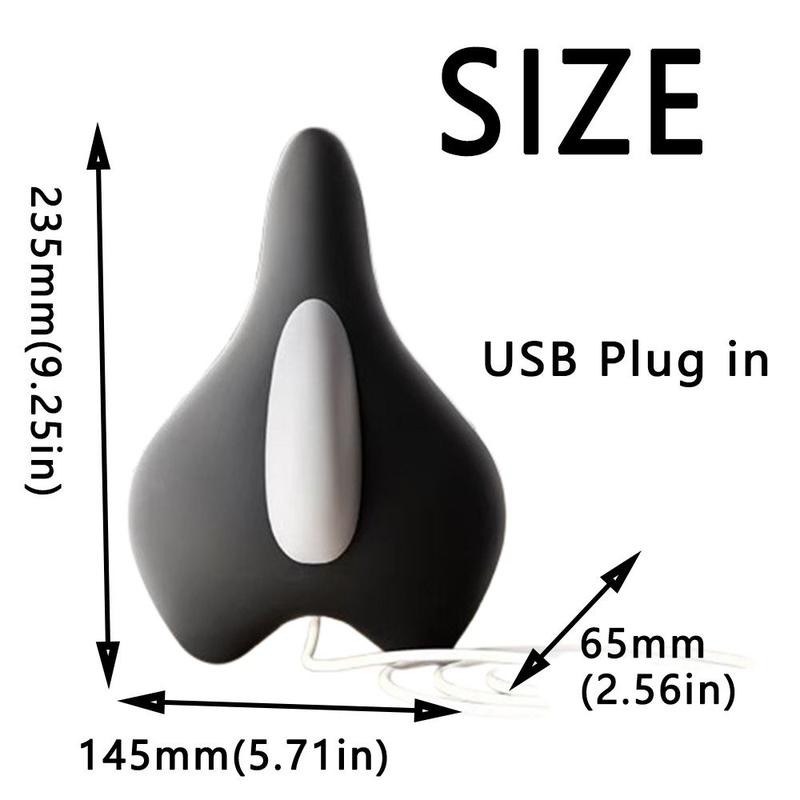 Hip Strengthener Kegel Exercise PC Muscle Trainer Enhanced Control Anal Lifting Exercise Tool Kegel Exercise Seat Cushion USB Unisex Pelvic Floor Muscle Trainer Muscle Control Training 2