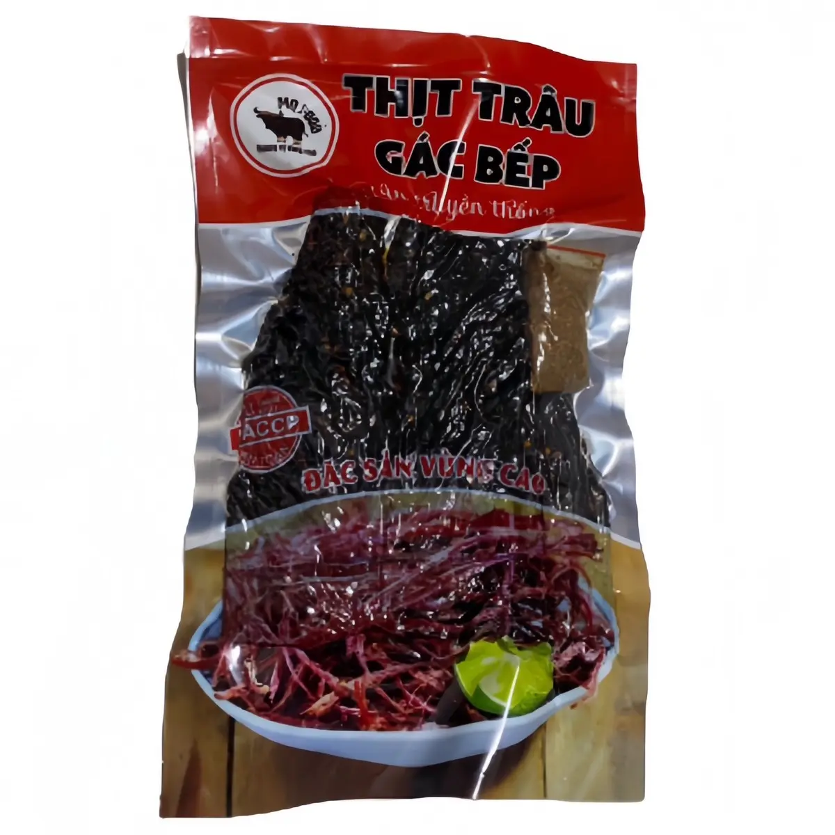 500GAM - THỊT TRÂU GÁC BẾP HÀ GIANG + KÈM CHẨM CHÉO(1 gói) Ăn Vặt Thức Ăn Food Snack