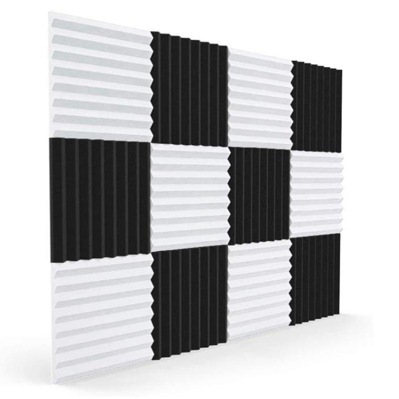 Bảng Xốp Acoustic, 12 Chiếc, Cách Âm, Nêm Cách Âm, Tấm Cách Âm, Thích Hợp Cho…