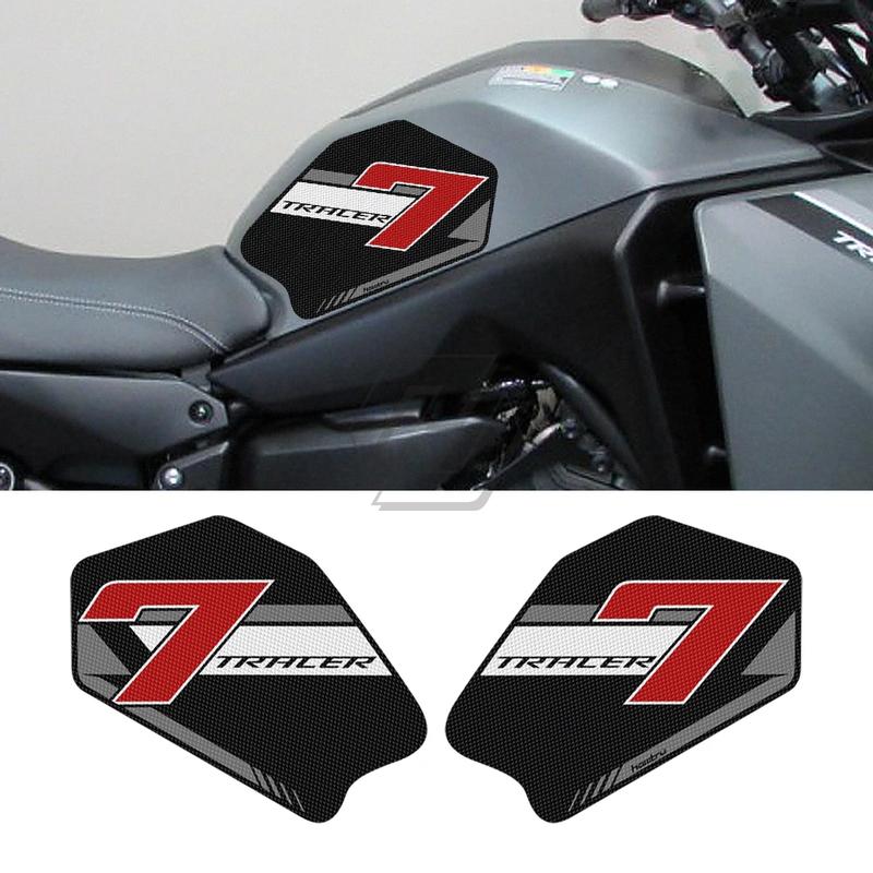 Motorcycle Accessorie Side Tank Pad Protection Knee Grip Mat for Yamaha TRACER 7 2021-2022 0