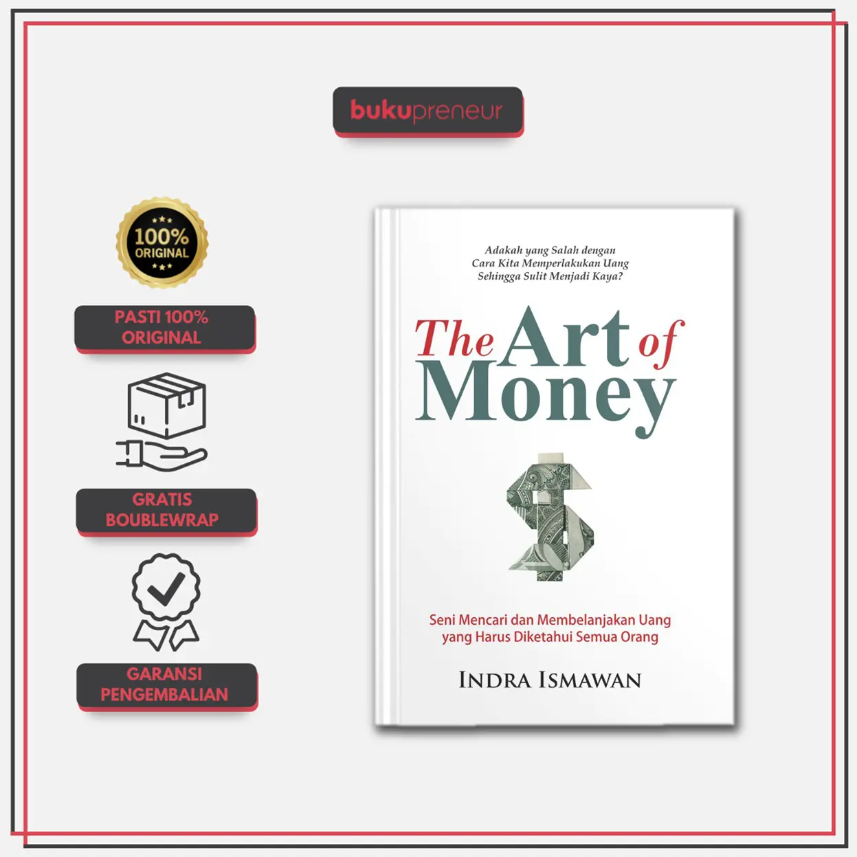 Buku The Art Of Money - Indra Ismawan Soft Cover