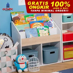 Olympic Rak Anak / Rak Serbaguna / Rak Penyimpanan / Rak Buku / Kids Online Series / RA Rubik 02