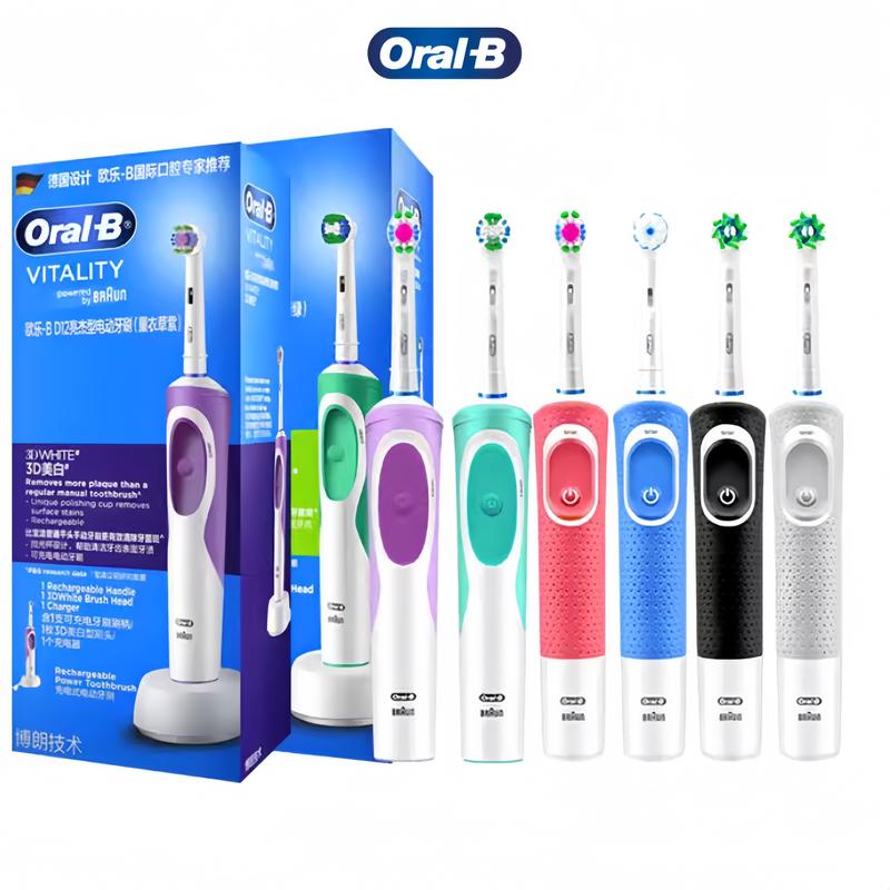 [Hàng Chính Hãng] Bàn Chải Điện Oral-B D12, D100 Hàng Chính Hãng, Bàn Chải Đánh Răng Điện Oral B