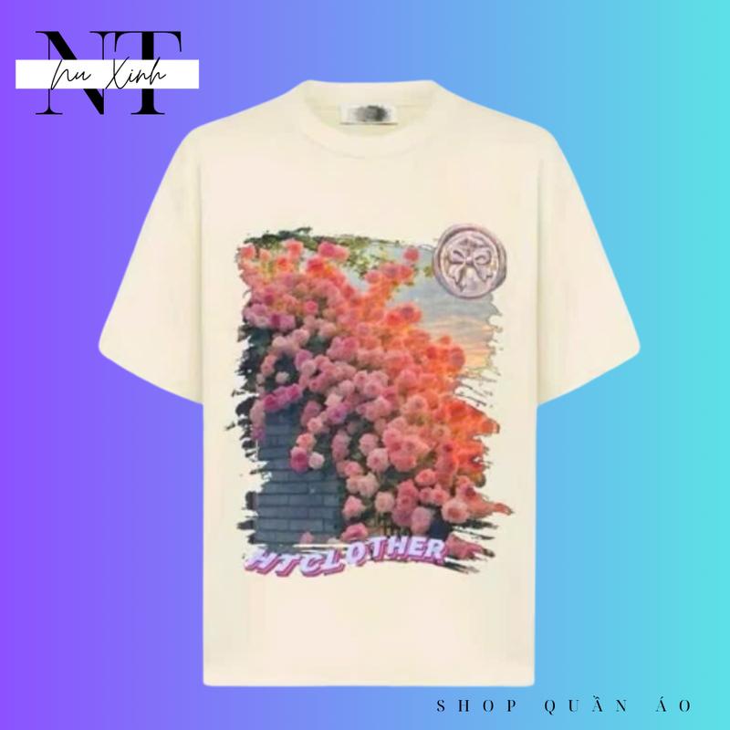Áo Thun Nam Nữ Cổ Tròn Chất Vải Cotton - Hàng Mới Về - Top Women Nul Xinh 4