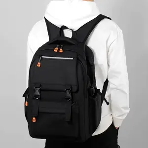 Generous Bag Ransel Backpack Tas Pria Bimolx Hitam Sekolah