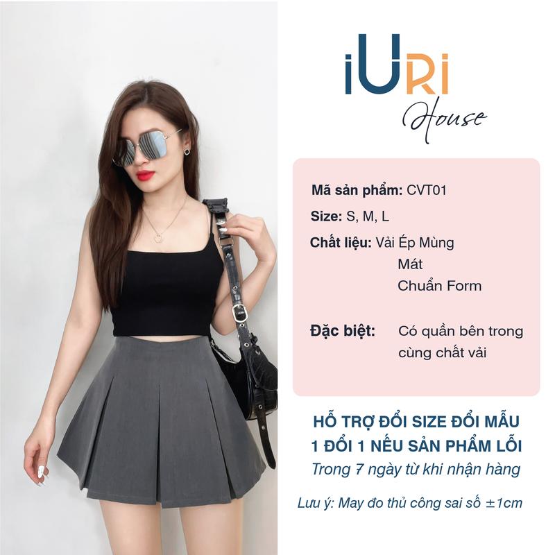 Product Introduction of HPN Chân váy tennis xếp ly hộp hàng QC cao cấp và hàng Việt Nam Voi 5