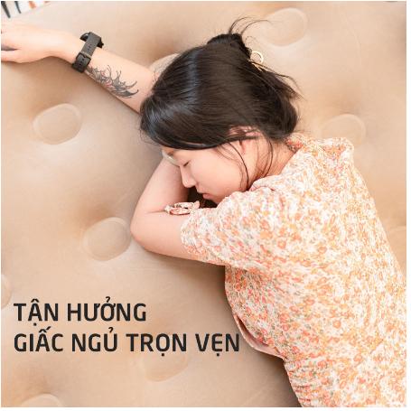 Product Introduction of Đệm Hơi Tự Bơm Thông Minh Đi Cắm Trại Hoặc Dùng Ở Nhà (Tặng Kèm Gối Và Bơm Điện) nem van phong 70