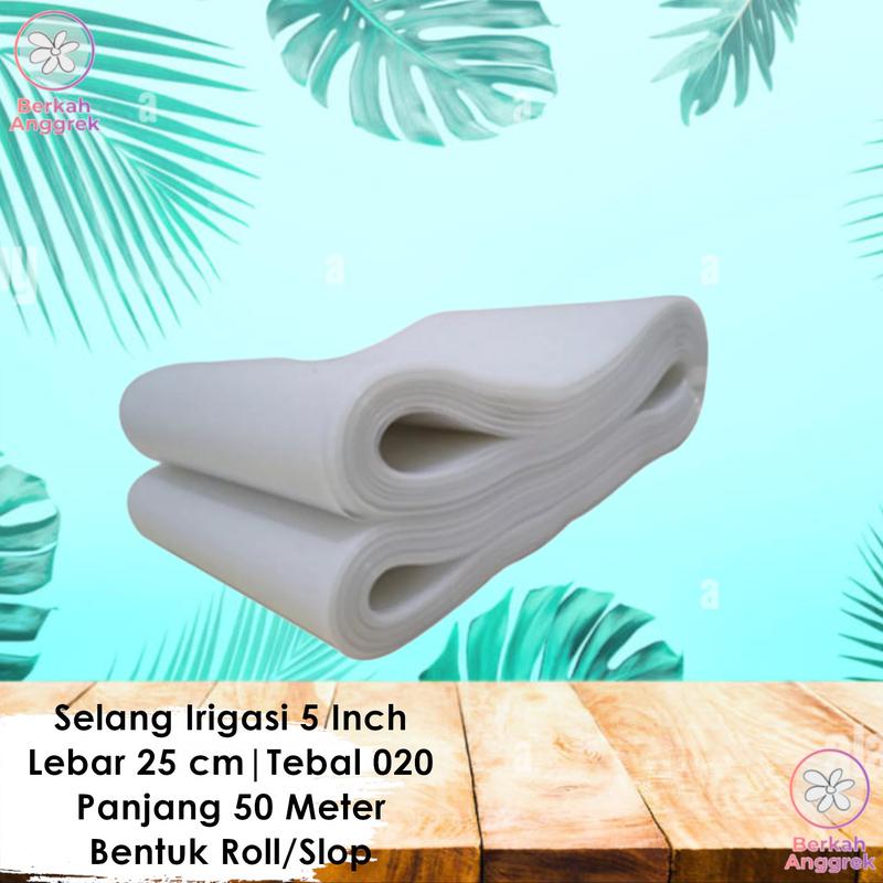Selang Irigasi Selang Plastik Putih Ukuran 5 Inch Tebal 020 0