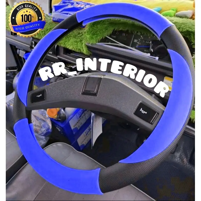 sarung stir mobil l300,sarung stir canter, sarung stir mobil gran max,cover stir mobil motof sabit, steering wheel covers Car 6