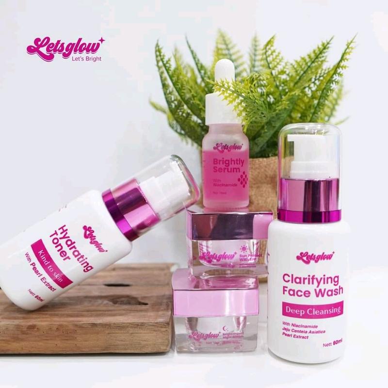 Letsglow Skincare Mencerahkan Wajah 0