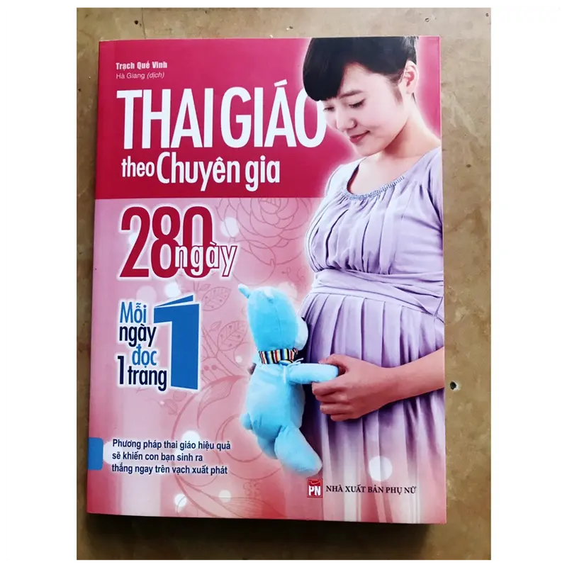 Sách - Trọn bộ Thai giáo theo chuyên gia + Hành trình thai giáo - 280 ngày mỗi ngày đọc một trang sach  lam 4