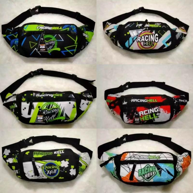 racing hell /tas waistbag racinghell / tas slempang pria / tas - Shop ...