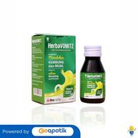 Gambar HERBAVOMITZ SYRUP ISI 60 ML BOTOL dari Apotek Padi Farma by GoApotik Kota Tangerang Selatan 1 Tokopedia