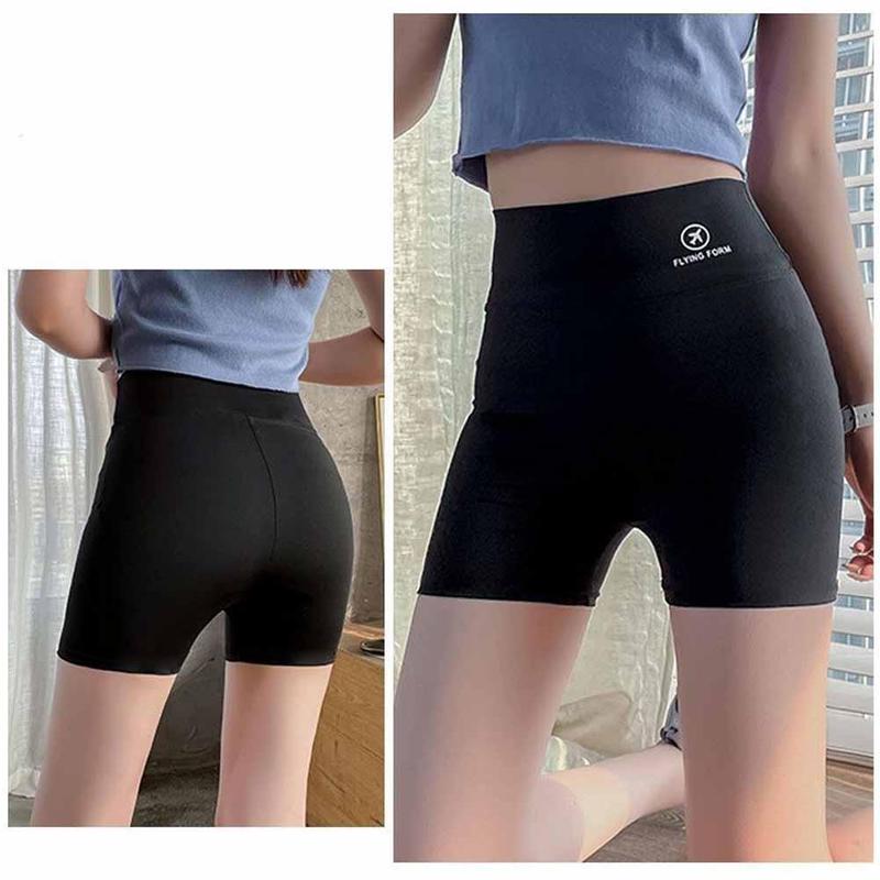 Quần An Toàn, Thiết Kế Lưng Không Đường May, Thích Hợp Tập Yoga Và Thể Dục, Đồ Lót Bó Sát, Quần Đùi Bó Sát Tập Yoga, Dành Cho Nữ Thể Thao, C4E0 7