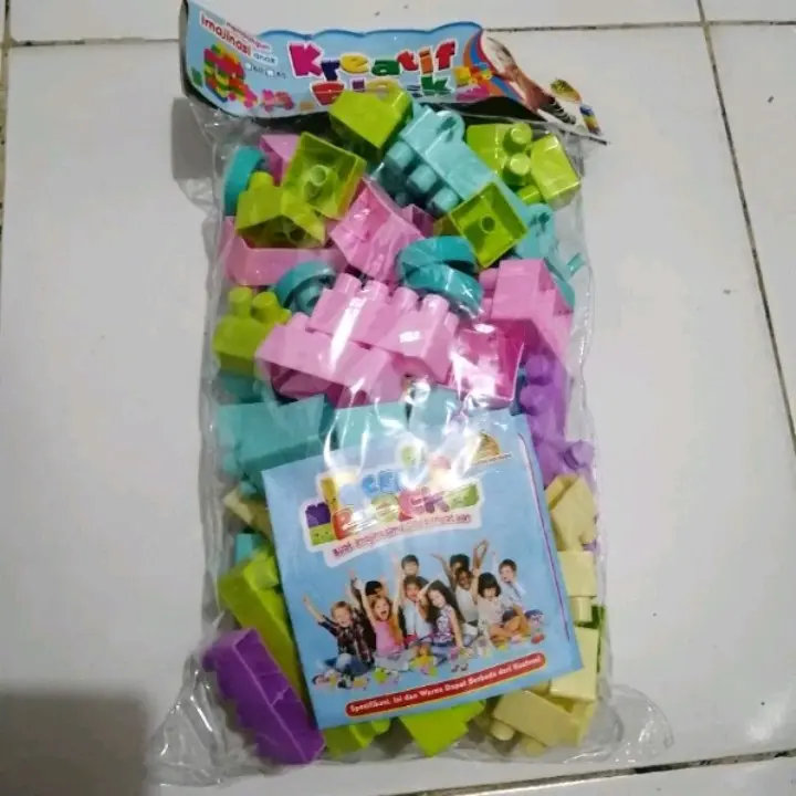 mainan anak balok block besar isi 85 pcs 0