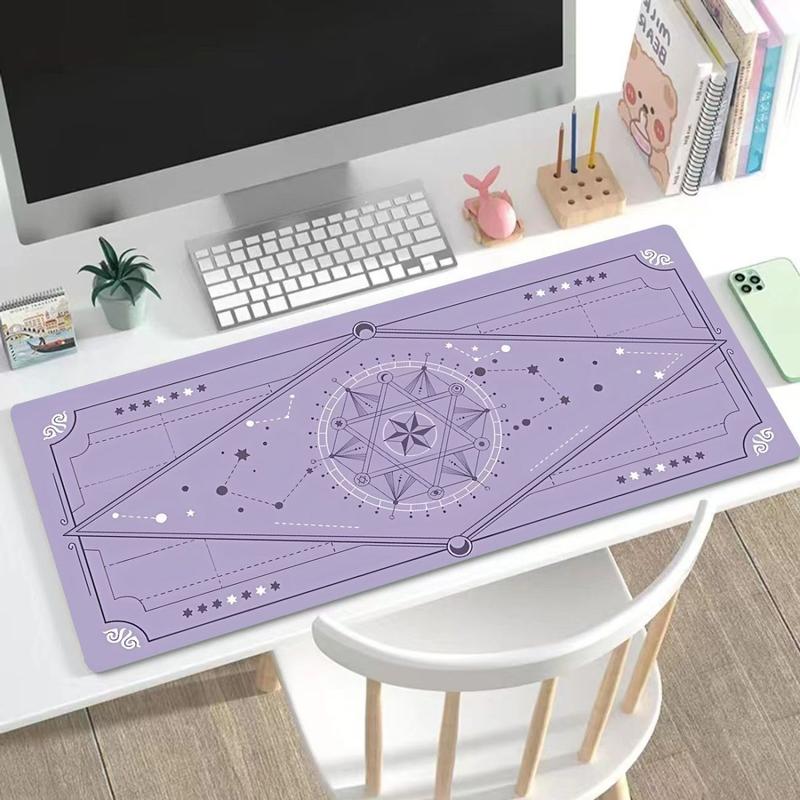 Product Introduction of Tấm lót chuột Magic Sakura, Kích thước lớn, Tấm lót bàn máy tính văn phòng, Tấm lót bàn trò chơi và bàn phím, Thích hợp cho bàn học sinh, Phát hành năm 2025, Thiết kế mảng ma thuật 4
