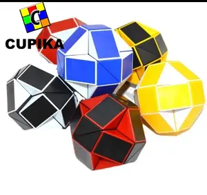 Cube Magic Puzzle Diansheng Snake PUZZLE 24 ORIGINAL Montessori warna warni Ori Anak Games Toys