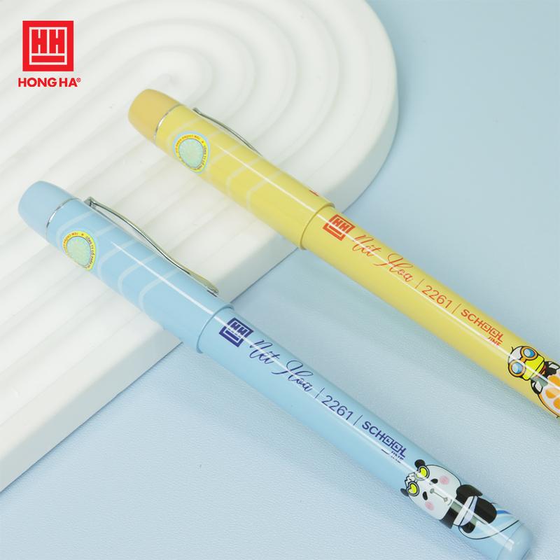 Bút máy nét thanh nét đậm luyện viết chữ đẹp Hồng Hà - 2261