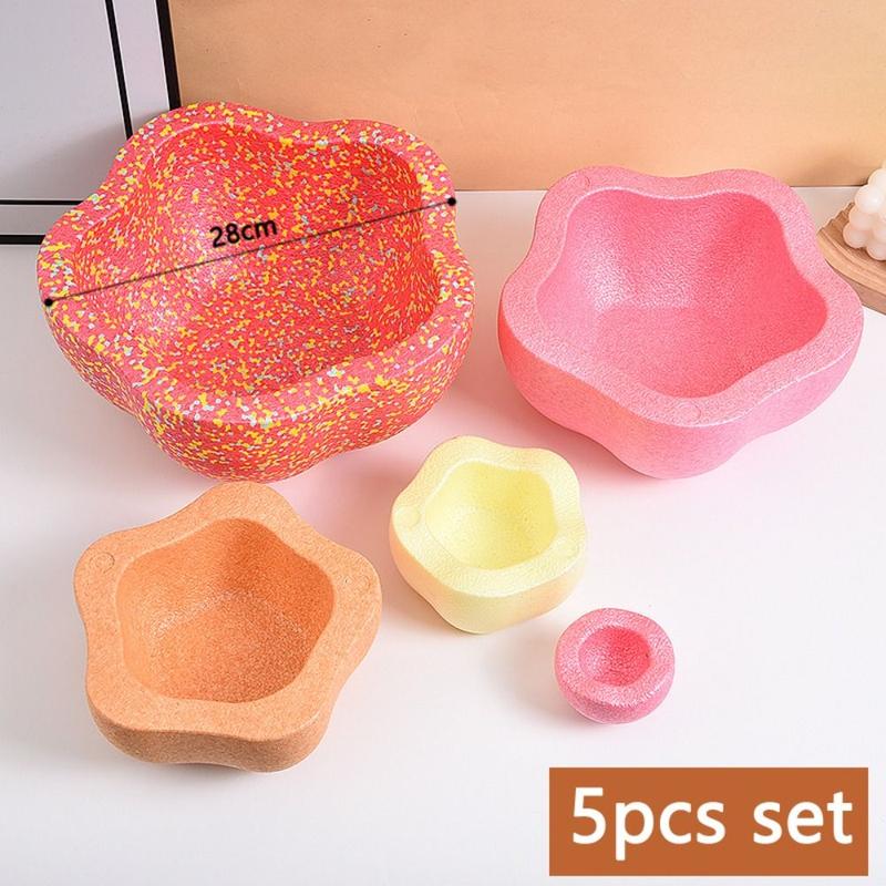 Product Introduction of Family Game Props River Stones Steeping Balance Game Outdoor Five-pointed Star Foam Balance Stepping Stack Creative Balance Stepping Stones Christmas Gift 14