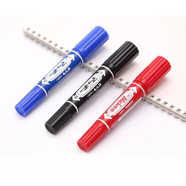 （Xiao k supplies） Bút lông dầu 2 đầu không xóa được - bút dạ dầu - MO150 -  bút viết đĩa cd - HIKOMA STORE 2