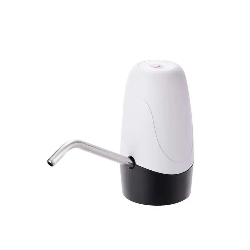 POMPA GALON ELEKTRIK SIMPLY ALMUNIUM DISPENSER OUTDOR USB CHARGER AIR MINUM Biru Listrik Merah Stainless Water 4